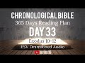 day 33 esv dramatized audio one year chronological daily bible reading plan feb 2