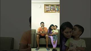 Ismart Wife \u0026 Kantri Son #Kikk #sravanipratap #comedy #telugu #couple #youtubeshorts