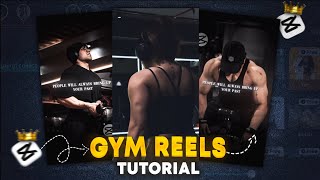 Gym Reels Video Editing Full Tutorial in Capcut | Capcut Gym Video Editing