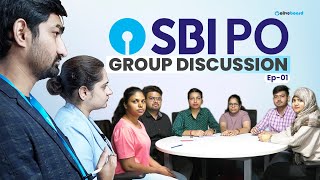 SBI PO Group Discussion 2024-25 || SBI PO GD Topics || SBI PO Group Exercise || Episode - 1