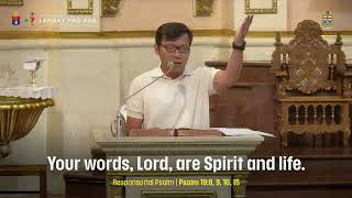 SAnKTUM - Psalm 19: Your Words, Lord, are Spirit and Life