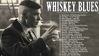 Whiskey Blues Music  Best Of Slow Bluesrock Songs  Relaxing Electric Guitar Blues