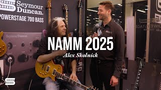 NAMM 2025 Alex Skolnick