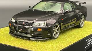 No 011:500　BNR34 NISSAN SKYLINE GT-R v-spec　Midnight Purple II Take2