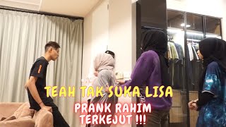 TEAH TAK SUKA LISA !! - PRANK RAHIM TERKEJUT !!