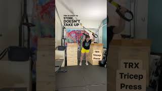 TRX Suspension Trainer - One of my favorite garage gym pieces