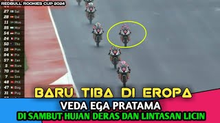 tak ciutkan nyali□WALAUPUN BERBAHAYA  TETAPI TAK MEMBUAT VEDA EGA PRATAMA GENTAR hadapi rider eropa