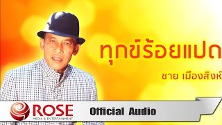 ทุกข์ร้อยแปด - ชาย เมืองสิงห์  (Official Audio)