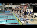 jasper aerents wins the gold mens 100m freestyle scottish short course championships