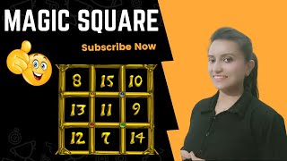 Magic Square/Math Trick/Vedic Maths/Super quick