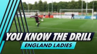 Teeing Up Volleys | You Know The Drill - England Ladies with Fran Kirby and Eni Aluko