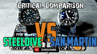 SteelDive 6105 VS. San Martin 6309 ◇ Comparison | The Watcher