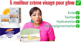 Comment Avoir Une Belle Peau avec 5 crème eclaircissant \u0026 hydrantant# zero taches 100% garantie👍👍🫢