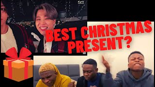 REACTING TO "BTS (방탄소년단) SING 'DYNAMITE' WITH ME (Holiday Remix)" | JUNGKOOK AND JIMIN
