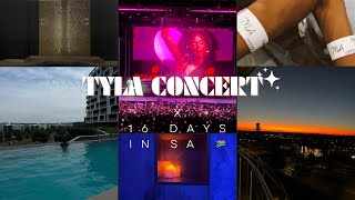 VLOG | TYLA concert X 16 days in South Africa