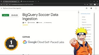 BigQuery Soccer Data Ingestion | #qwiklabs | #GSP848