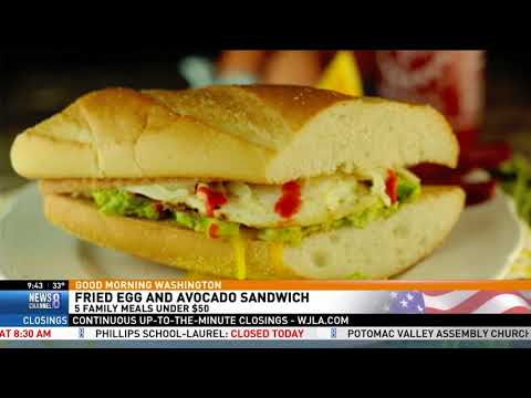 5 Meals for $50: Jessica on Good Morning Washington 5 Meals for $50: Jessica on Good Morning Washington