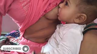 new breastfeeding vlog 2023 new |  mom breastfeeding | desi beautiful breastfeeding vlog