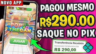 APP para GANHAR DINHEIRO no PIX e PAGBANK 2025👉 Pagou R$290😱 Jogos que Ganha Dinheiro de Verdade