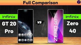 Infinix GT 20 Pro vs Infinix Zero 40 : Full Comparison⚡Which One Is Better?