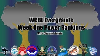 WCBL S3 Evergrande Week One Power Rankings