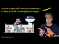 Automate periodic mouse movements using python