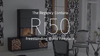 Regency Contura Ri50 Freestanding Wood Fireplace