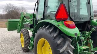 BigIron Online Auction 3-12-2025 =KD8276= 2016 John Deere 5075E MFWD Tractor W/ JD H240 Loader