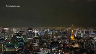 TOKYO CITY NIGHT LIFE - TIME LAPSE 2 東京夜景微速度撮影スーパーショット