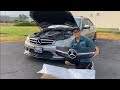 Installing brand new aftermarket grille on my Mercedes Benz C300 W204