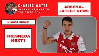 Arsenal latest news: Kiwior signs | Fresneda waiting game | Xhaka's award | Odegaard's comments