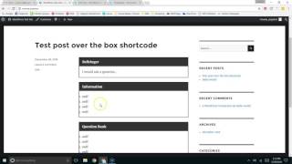 Awesome Plugins for a WordPress based Classroom Website - Part 2 - Shortcodes Ultimate