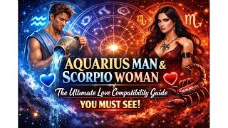 Aquarius Man & Scorpio Woman: The Ultimate Love Compatibility Guide You Must See!
