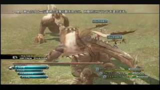 Final Fantasy XIII - VS Behemoth King \u0026 Megistotherian - （4 seconds）