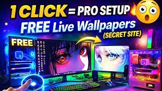 Wallpaper Engine 🔥| 😳 FREE Live Wallpapers (Secret Site)