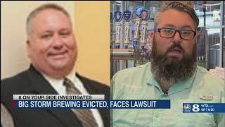Big Storm Brewing faces lawsuit, eviction