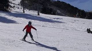 悠太（7歳）芸北国際スキー場2017