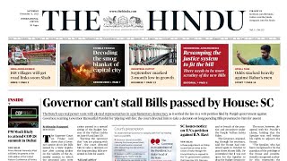 11 November 2023 | The Hindu Newspaper Today | The Hindu Editorial Today | Current Affairs Today