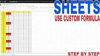 ✅ How To Use Custom Formula In Conditional Formatting In Google Sheets 🔴
