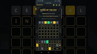 WODL 21 September | Binance Word of the Day Answers Today | Central Bank Digital Currency Theme WOTD