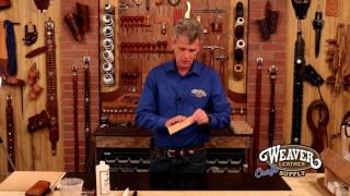 Burnishing Leather Edges