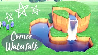 How to Make a Fairycore Waterfall \u0026 Pond | Animal Crossing New Horizons