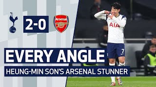 ALL ANGLES | HEUNG-MIN SON'S ARSENAL STUNNER | Spurs 2-0 Arsenal