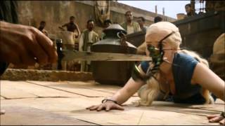 Daenerys meets Barristan Selmy - Game of Thrones season 3 episode 1: Valar Dohae