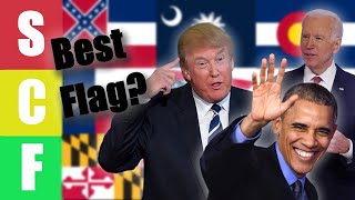 Presidents Rank State Flags