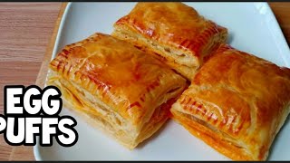 How To Make Egg Puffs Recipe /Resepi Karipap Telur / Muttai puffs/Easy Home made egg puffs