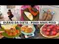 DIÁRIO DA DIETA | PRIMEIRA SEMANA PARTE II DO DESAFIO | PERDI MAIS PESO | TREINO EM CASA E MAIS