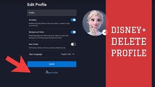 Disney Plus- How to Delete a Profile on Disney+