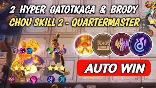 MAGIC CHESS HYPER GATOTKACA & BRODY COMMANDER CHOU SKILL 2