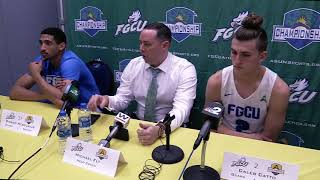 POST GAME @FGCU_MBB vs. NJIT in ASUN Quarterfinal